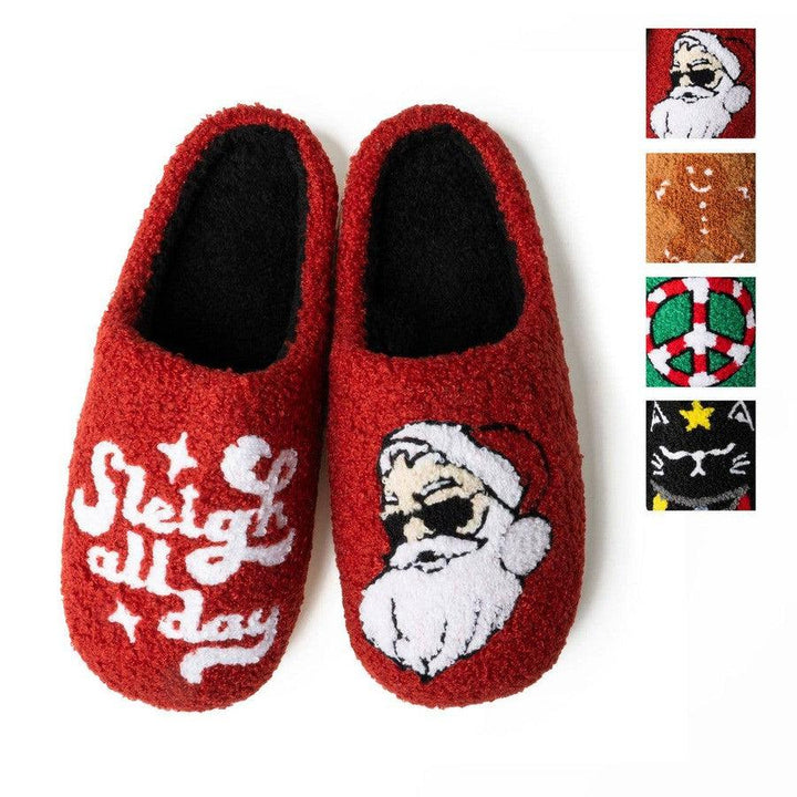 Holiday Lounge Out Loud Comfy Slippers-Accessories-[option4]-[option5]-[option6]-Shop-Womens-Boutique-Store