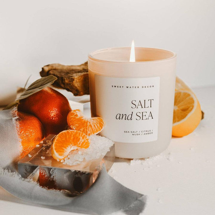 Salt and Sea Candle-Gifts + Candles-[option4]-[option5]-[option6]-Shop-Womens-Boutique-Store