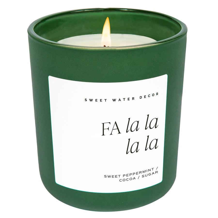 Fa La La La La Candle-Gifts + Candles-[option4]-[option5]-[option6]-Shop-Womens-Boutique-Store