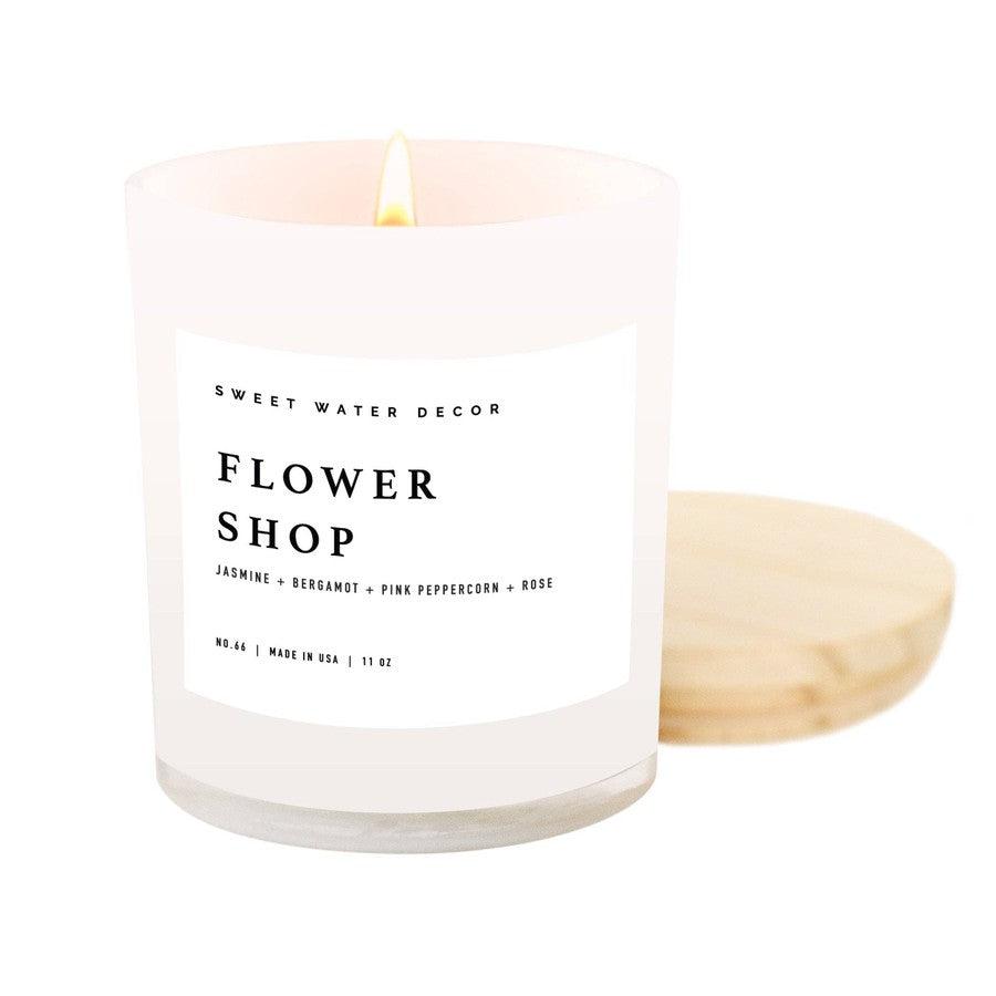 Flower Shop Soy Candle-Gifts + Candles-[option4]-[option5]-[option6]-Shop-Womens-Boutique-Store