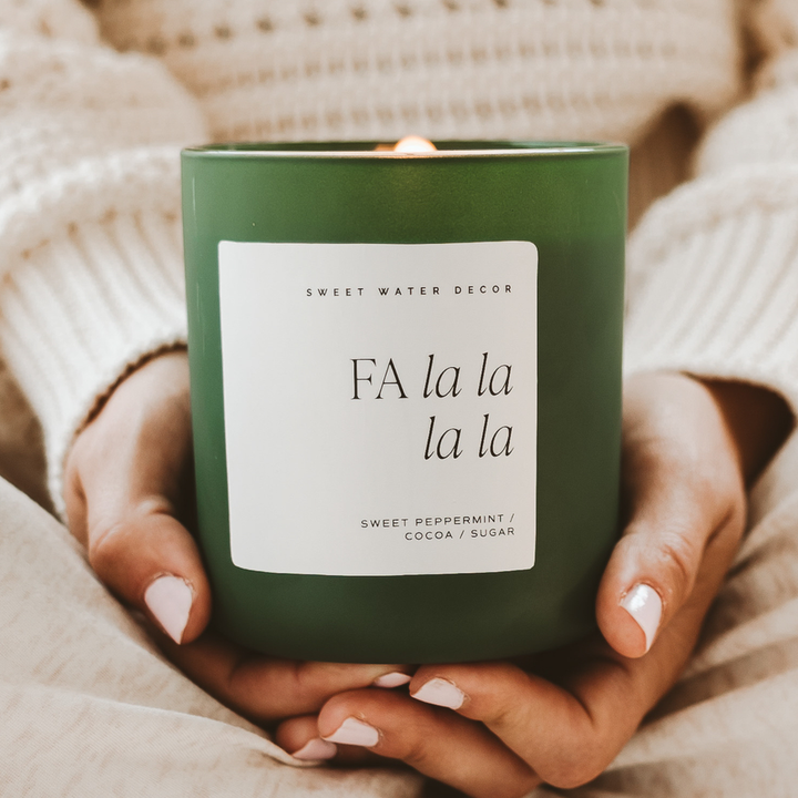 Fa La La La La Candle-Gifts + Candles-[option4]-[option5]-[option6]-Shop-Womens-Boutique-Store