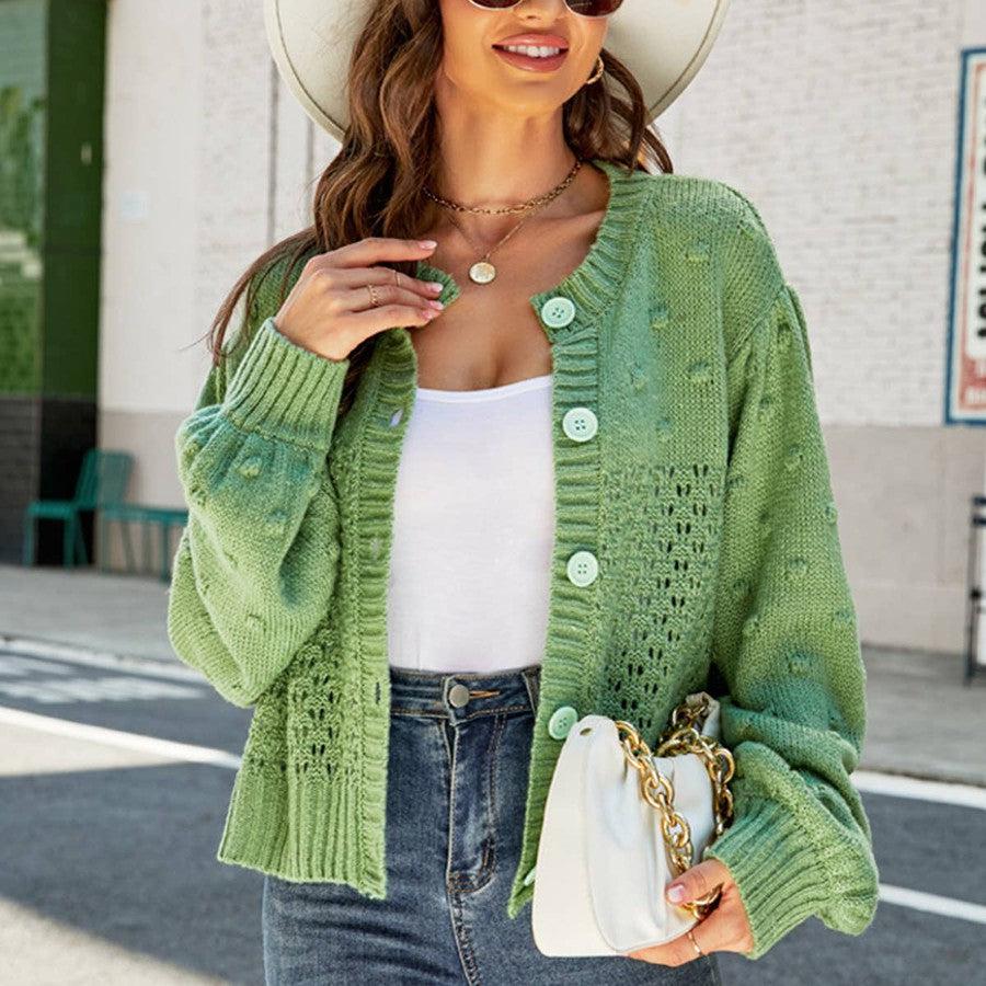 Green Goddess Cardigan-Outerwear-[option4]-[option5]-[option6]-Shop-Womens-Boutique-Store