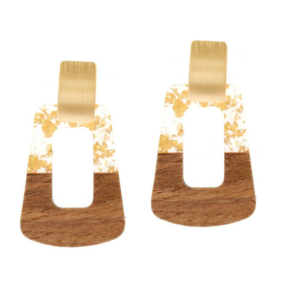 Torch Natural Earrings-Accessories-[option4]-[option5]-[option6]-Shop-Womens-Boutique-Store