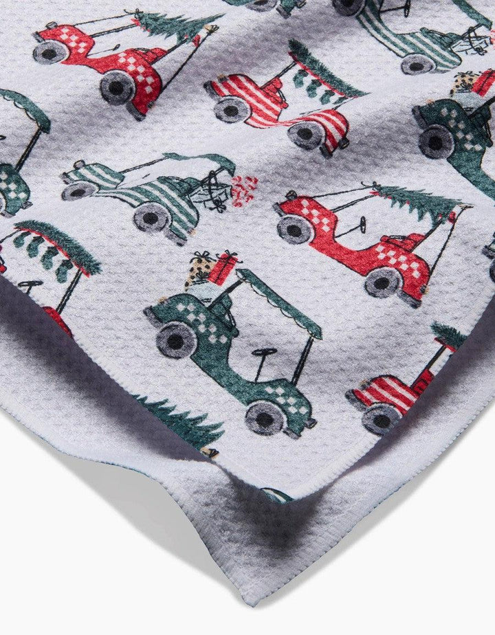 Holiday Golf Tea Towel-Kitchen-[option4]-[option5]-[option6]-Shop-Womens-Boutique-Store