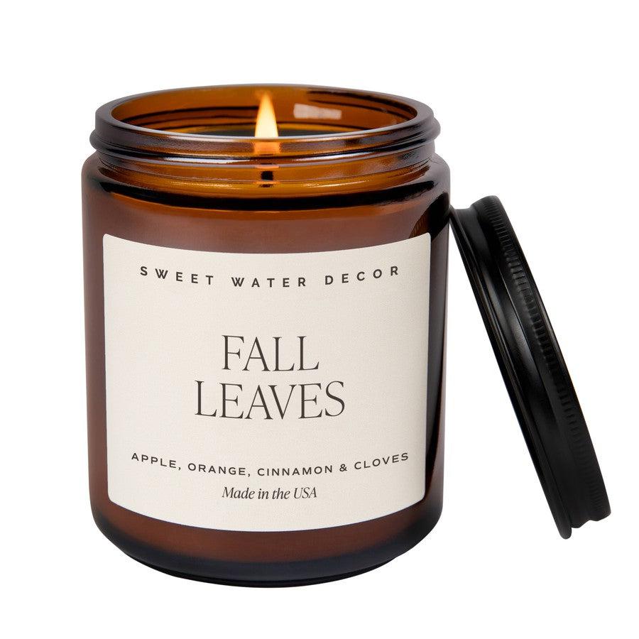 Fall Leaves Soy Candle-Gifts + Candles-[option4]-[option5]-[option6]-Shop-Womens-Boutique-Store