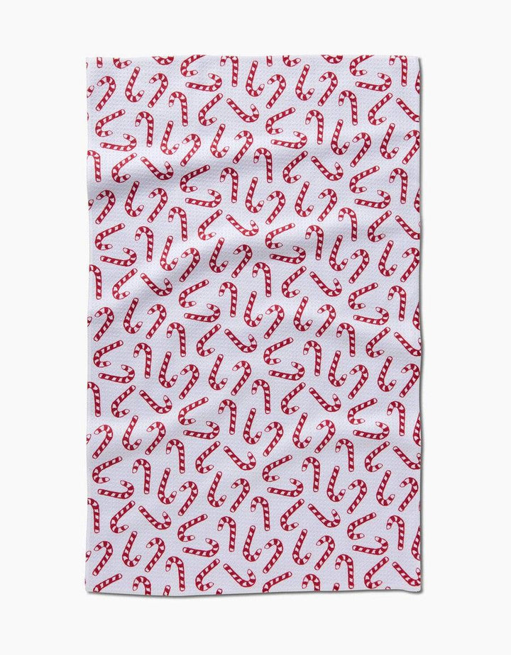 Christmas Candy Canes Tea Towel-Kitchen-[option4]-[option5]-[option6]-Shop-Womens-Boutique-Store