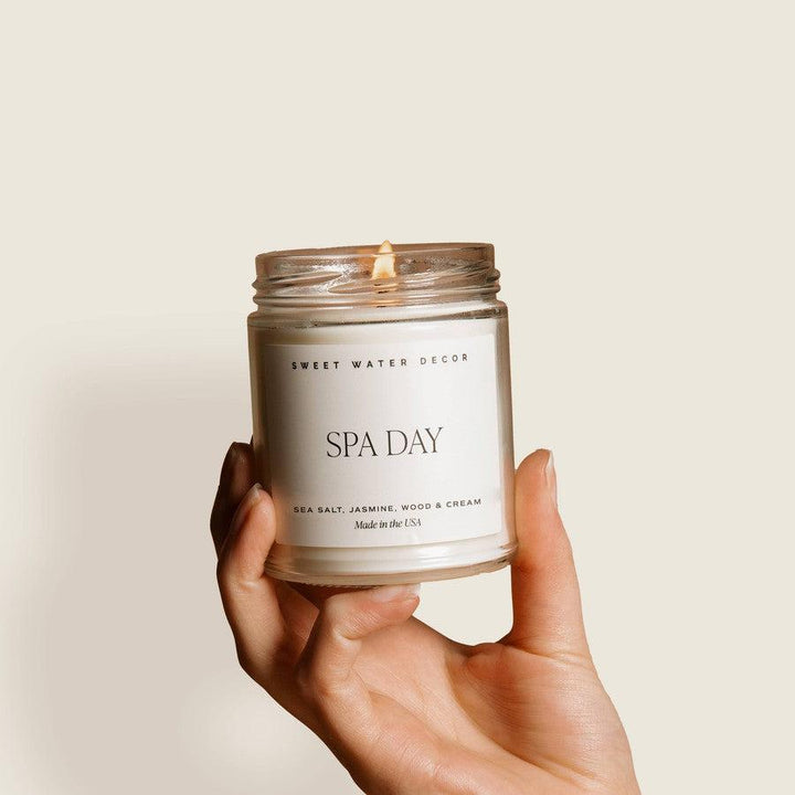 Spa Day Soy Candle-Gifts + Candles-[option4]-[option5]-[option6]-Shop-Womens-Boutique-Store