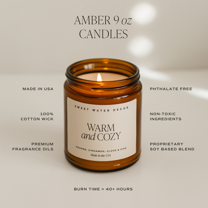 Fall Leaves Soy Candle-Gifts + Candles-[option4]-[option5]-[option6]-Shop-Womens-Boutique-Store