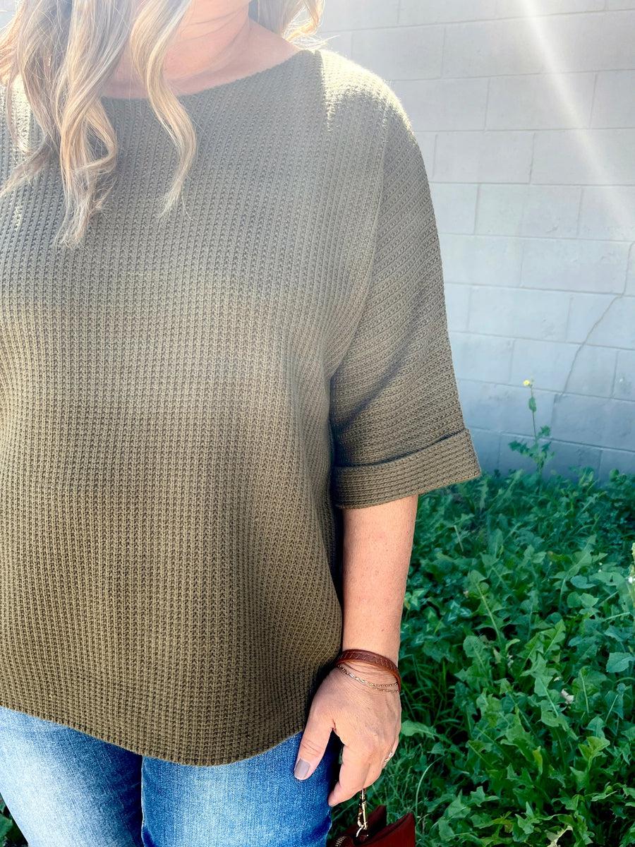 Full of Wonder Sweater in Olive-Tops-[option4]-[option5]-[option6]-Shop-Womens-Boutique-Store