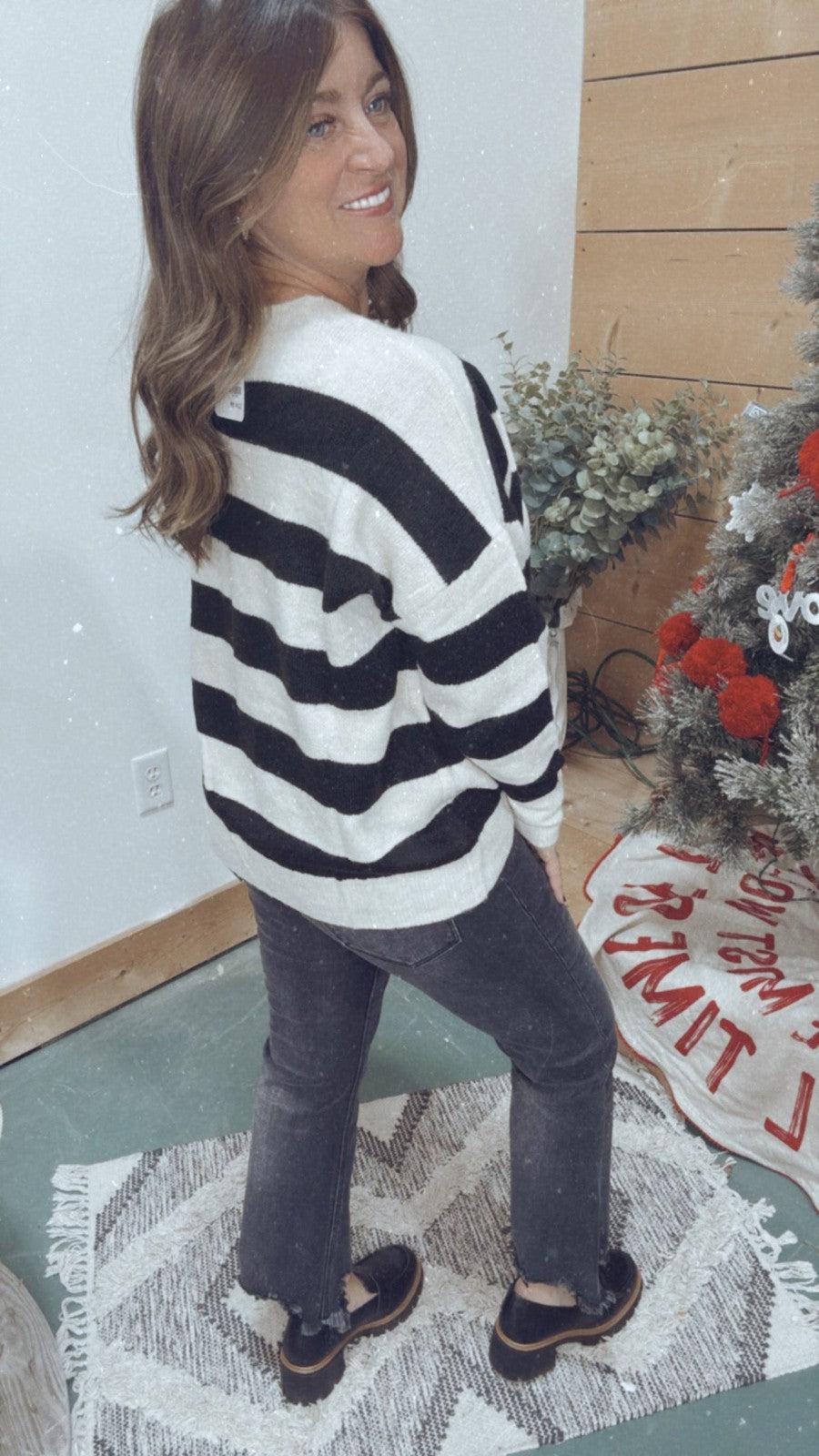 The Stripe Crew Sweater-Tops Long Sleeve-[option4]-[option5]-[option6]-Shop-Womens-Boutique-Store