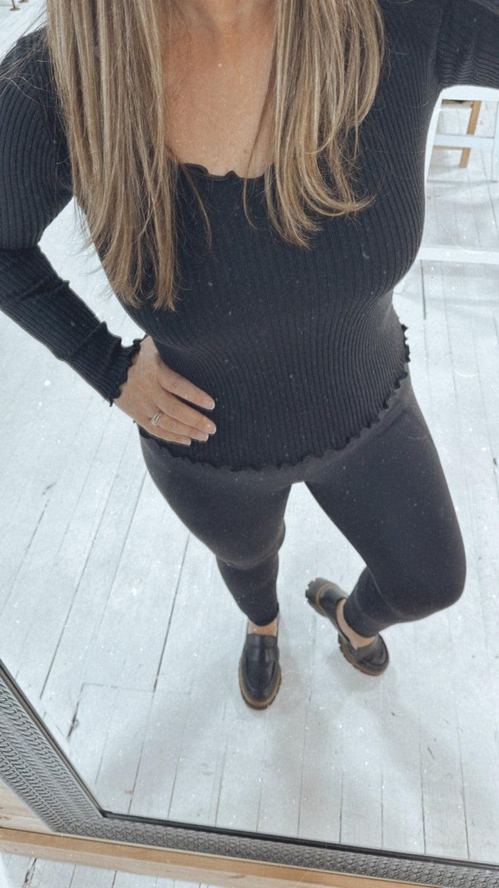 Adele Knit Sweater in Black-Tops Long Sleeve-[option4]-[option5]-[option6]-Shop-Womens-Boutique-Store