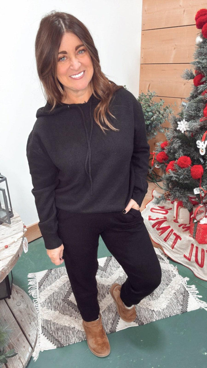 Silent Night Hooded Sweater-Tops Long Sleeve-[option4]-[option5]-[option6]-Shop-Womens-Boutique-Store