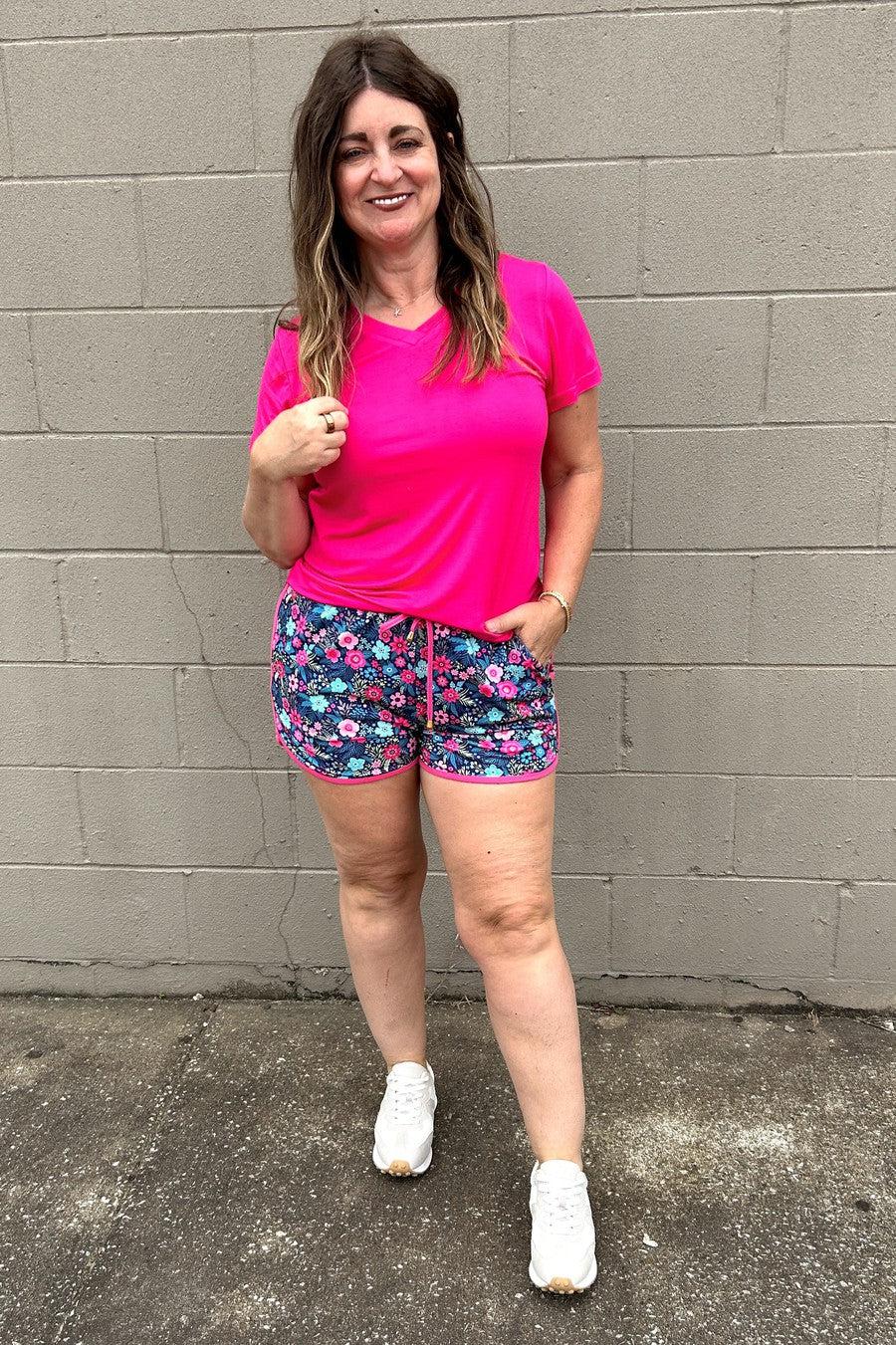 Watch Me Bloom Everyday Shorts-Bottoms-[option4]-[option5]-[option6]-Shop-Womens-Boutique-Store