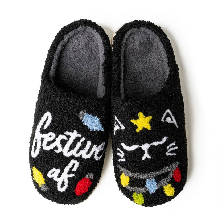 Holiday Lounge Out Loud Comfy Slippers-Accessories-Small-Festive AF-[option4]-[option5]-[option6]-Shop-Womens-Boutique-Store