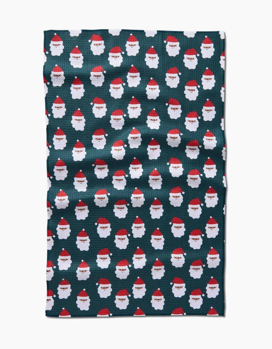 Santa Santa Tea Towel-Kitchen-[option4]-[option5]-[option6]-Shop-Womens-Boutique-Store