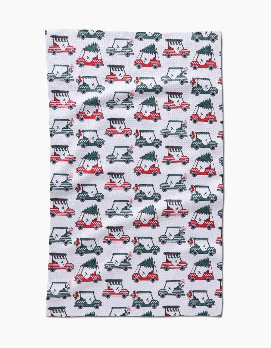 Holiday Golf Tea Towel-Kitchen-[option4]-[option5]-[option6]-Shop-Womens-Boutique-Store