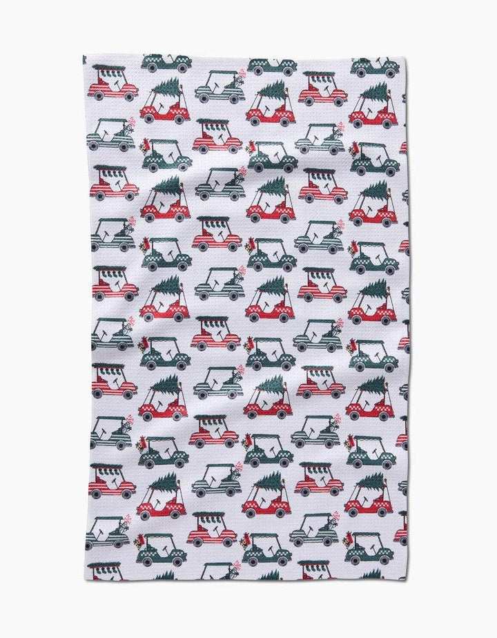 Holiday Golf Tea Towel-Kitchen-[option4]-[option5]-[option6]-Shop-Womens-Boutique-Store