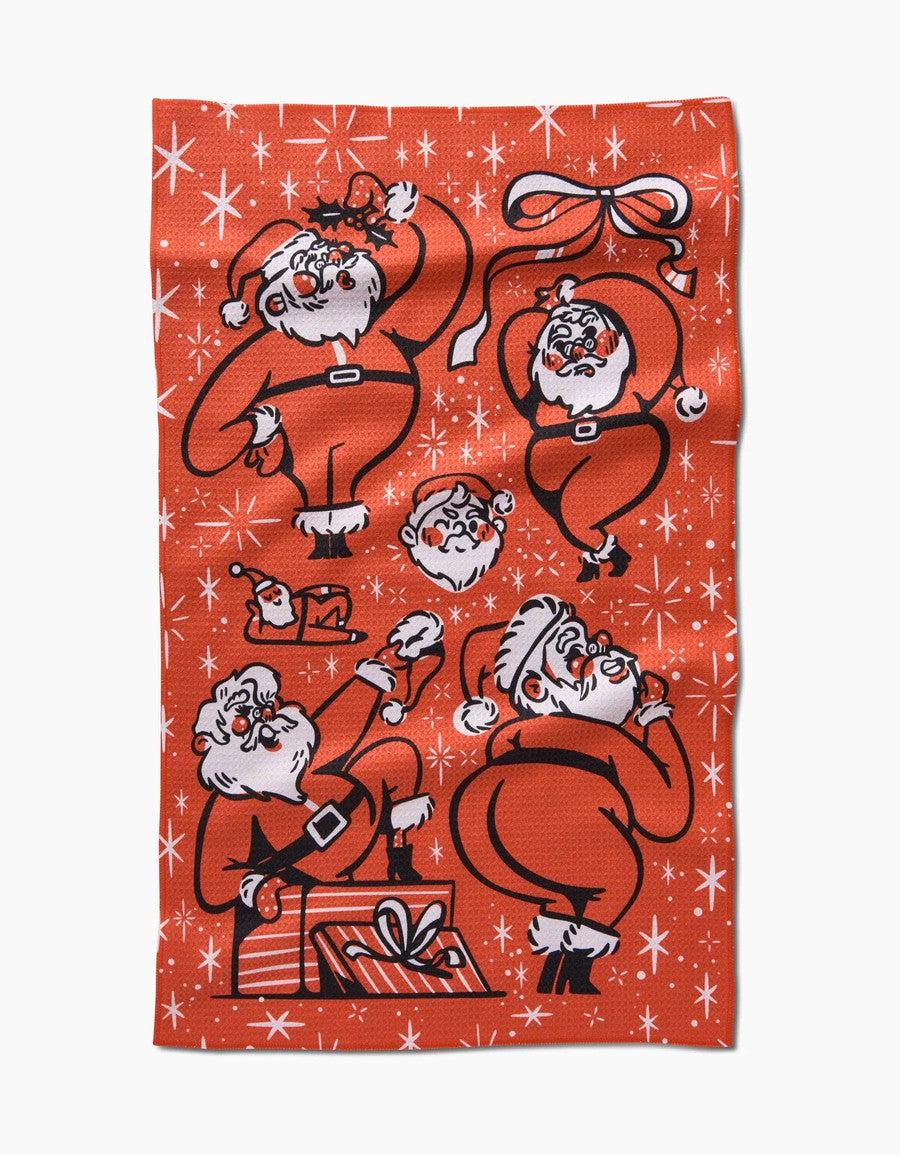 Sexy Santa Tea Towel-Kitchen-[option4]-[option5]-[option6]-Shop-Womens-Boutique-Store