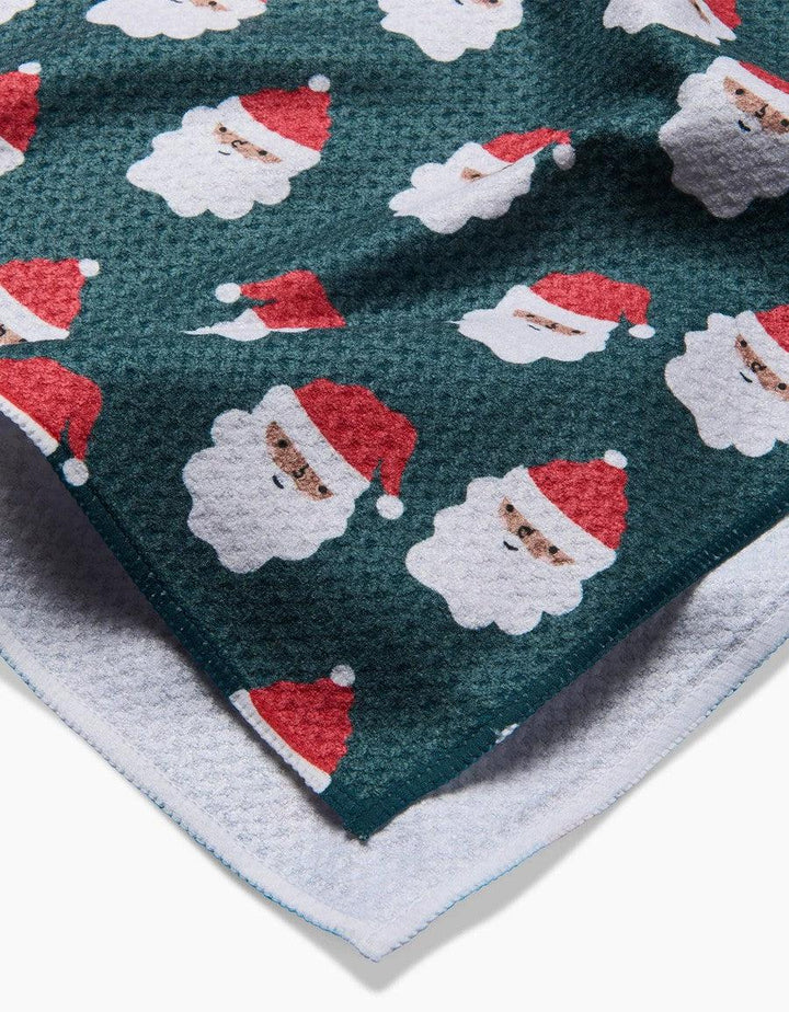 Santa Santa Tea Towel-Kitchen-[option4]-[option5]-[option6]-Shop-Womens-Boutique-Store