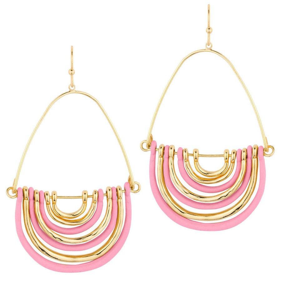 York Pink Earrings-Accessories-[option4]-[option5]-[option6]-Shop-Womens-Boutique-Store