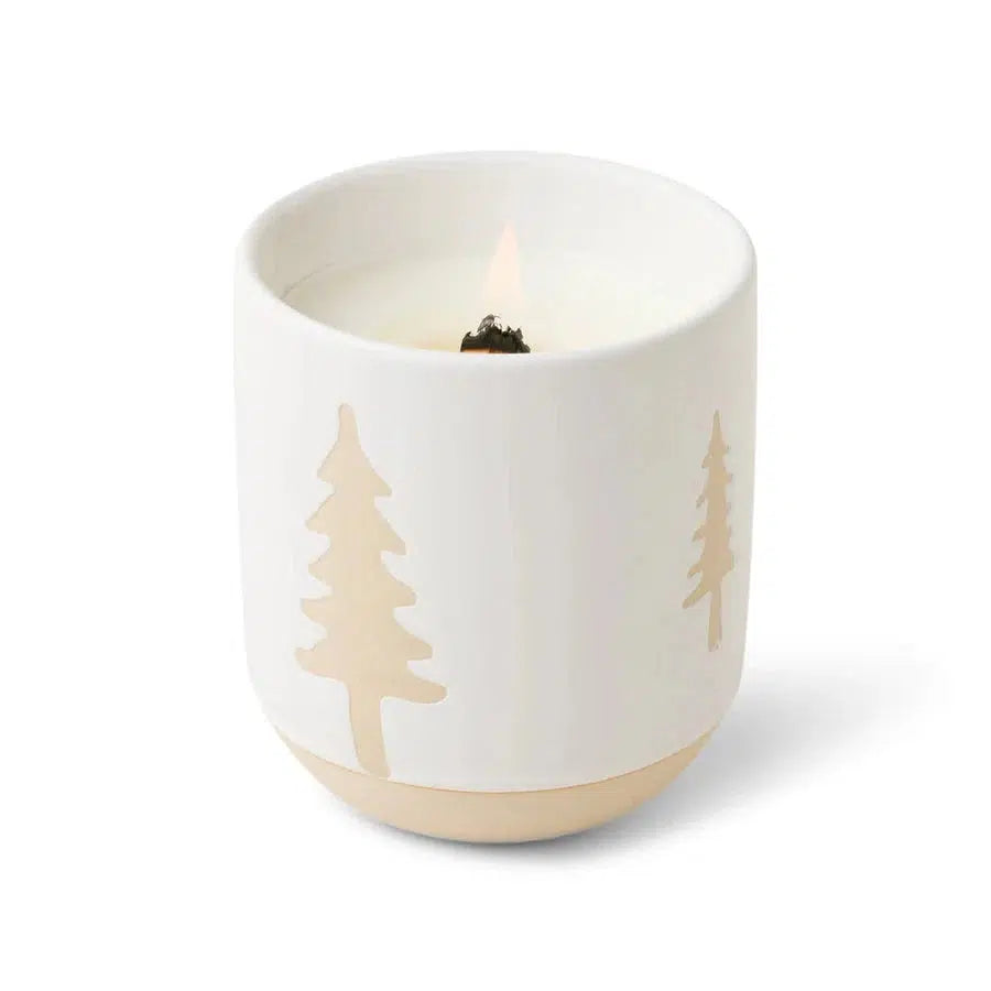 Cypress & Fir White Ceramic Candle-Gifts + Candles-[option4]-[option5]-[option6]-Shop-Womens-Boutique-Store