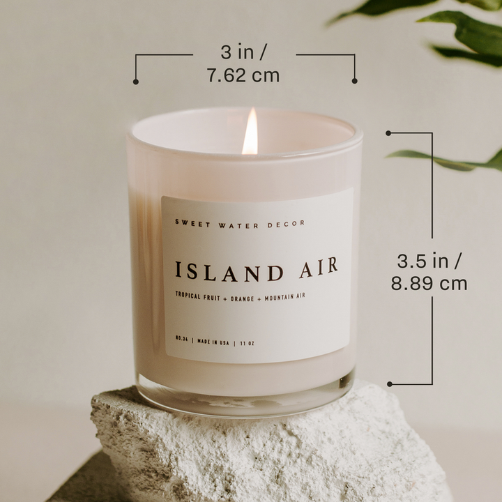 Island Air Soy Candle-Gifts + Candles-[option4]-[option5]-[option6]-Shop-Womens-Boutique-Store