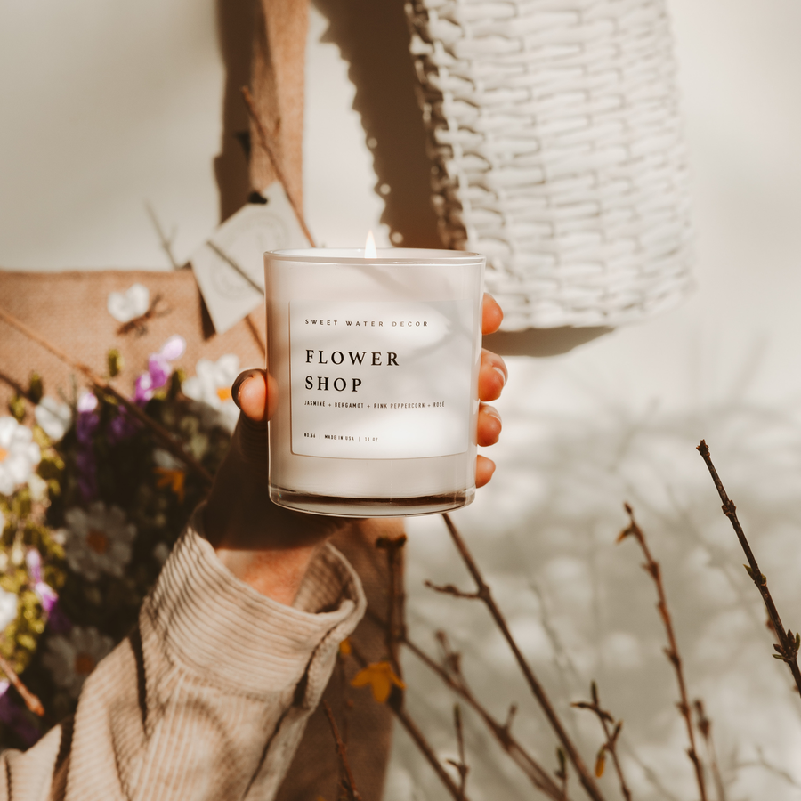 Flower Shop Soy Candle-Gifts + Candles-[option4]-[option5]-[option6]-Shop-Womens-Boutique-Store