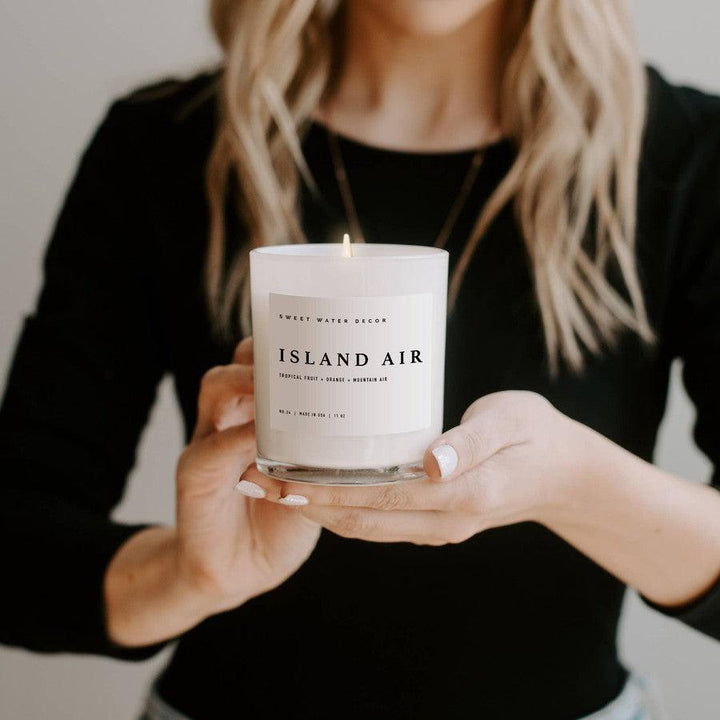 Island Air Soy Candle-Gifts + Candles-[option4]-[option5]-[option6]-Shop-Womens-Boutique-Store