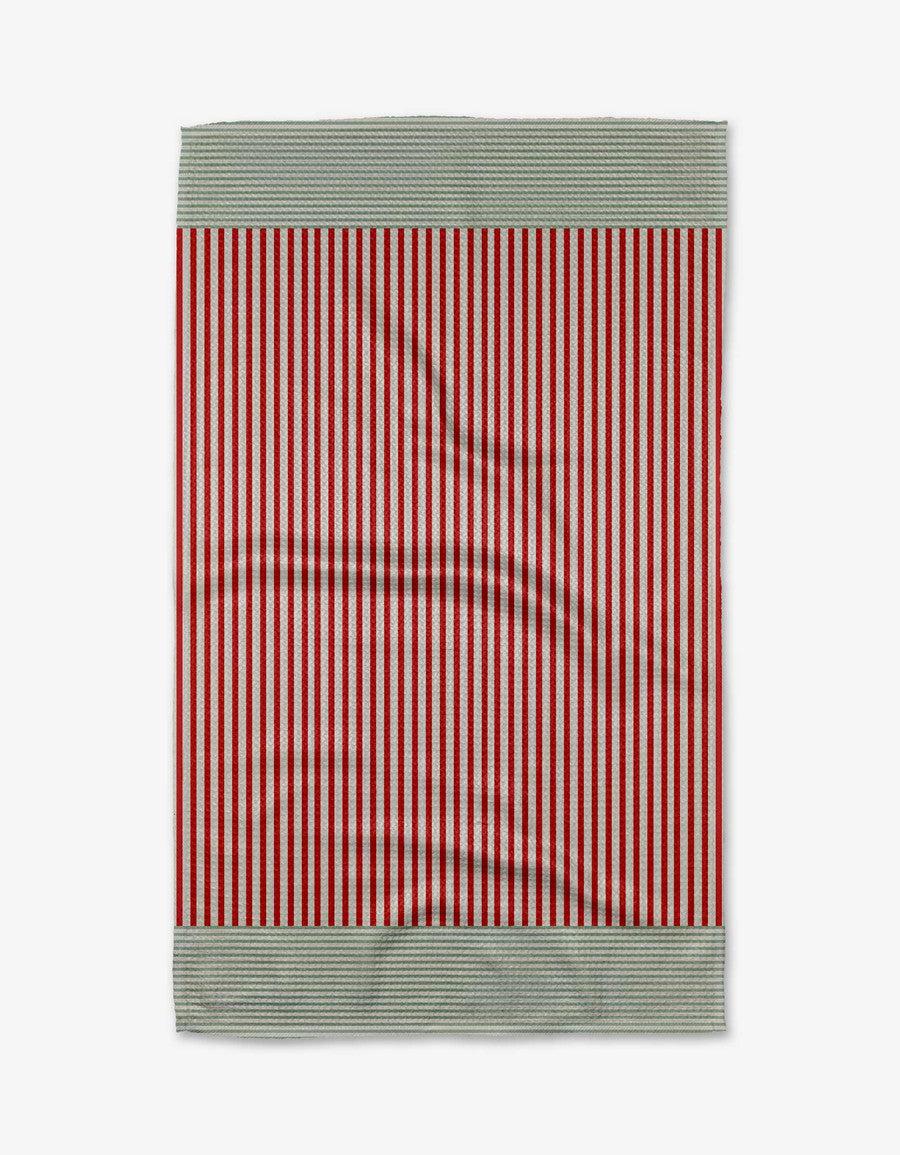 Mrs. Clause Stripe Tea Towel-Kitchen-[option4]-[option5]-[option6]-Shop-Womens-Boutique-Store