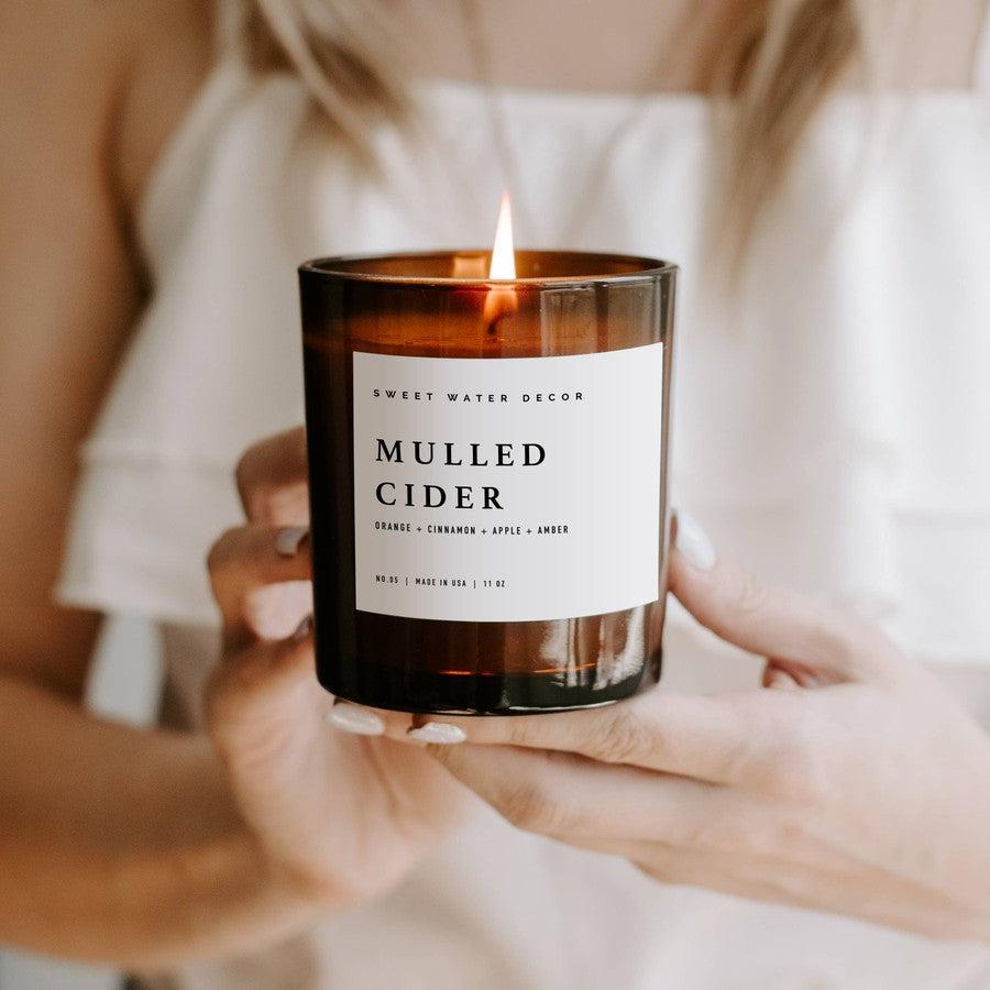 Mulled Cider Soy Candle-Gifts + Candles-[option4]-[option5]-[option6]-Shop-Womens-Boutique-Store