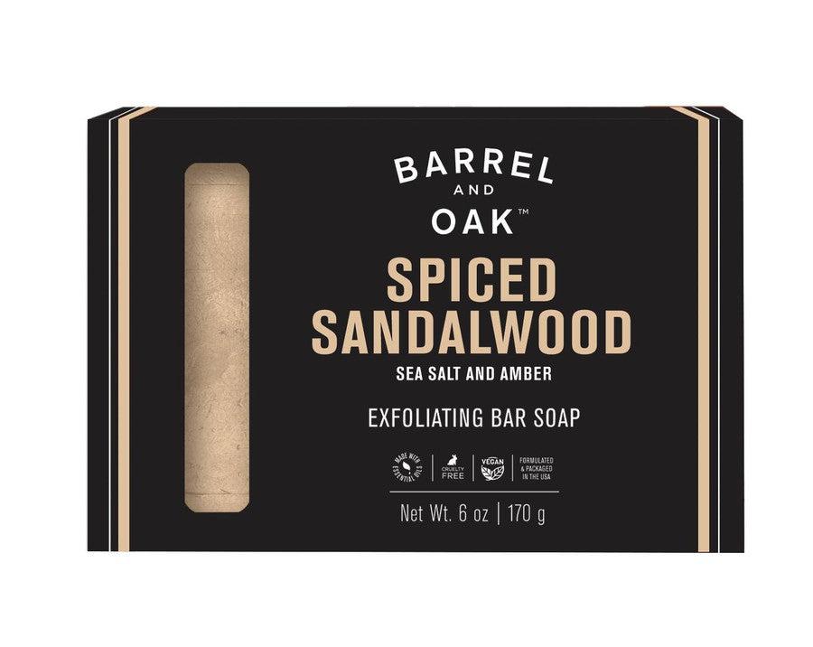 Exfoliating Bar Soap - Spiced Sandalwood-Gifts + Candles-[option4]-[option5]-[option6]-Shop-Womens-Boutique-Store