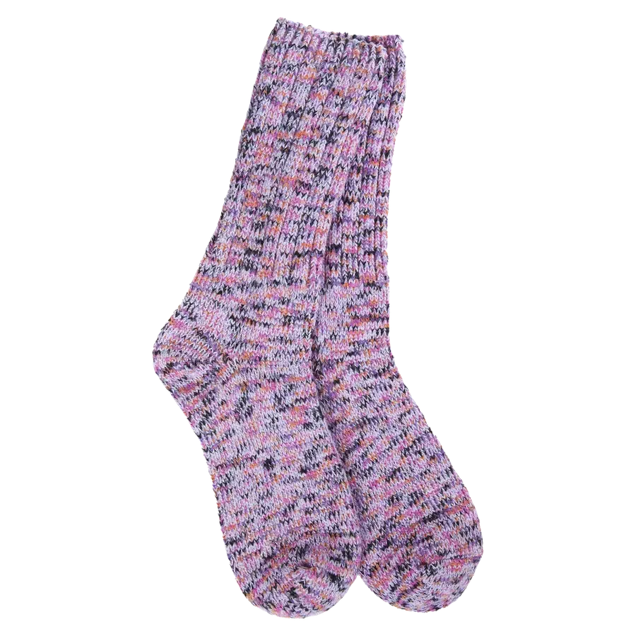 World's Softest Ragg Cable Crew Socks-Accessories-Lavender-[option4]-[option5]-[option6]-Shop-Womens-Boutique-Store