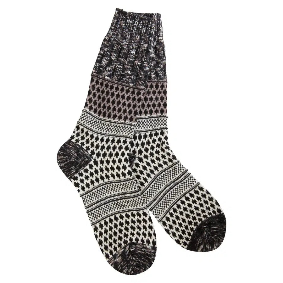 World's Softest Weekend Gallery Textured Crew Sock-Accessories-Nightfall-[option4]-[option5]-[option6]-Shop-Womens-Boutique-Store