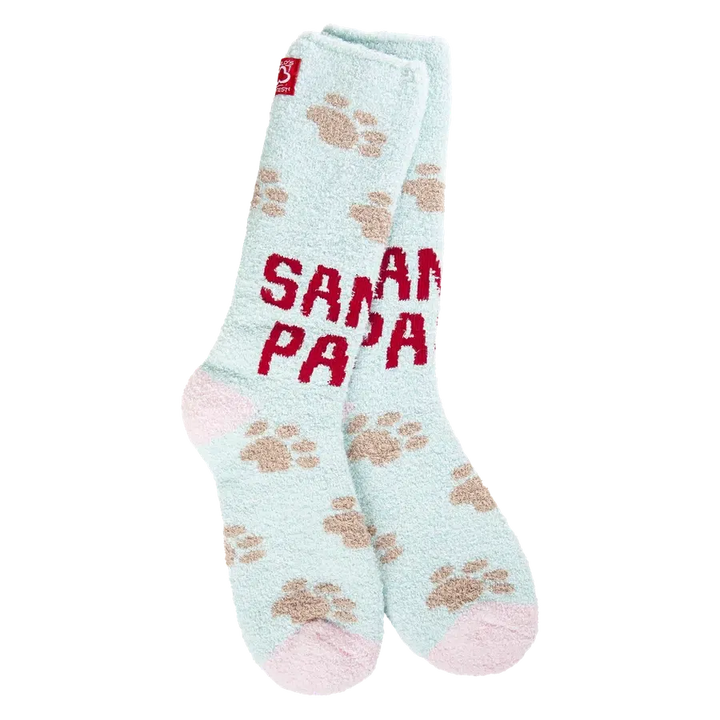 World's Softest Holiday Cozy Crew Sock-Accessories-Santa Paws-[option4]-[option5]-[option6]-Shop-Womens-Boutique-Store