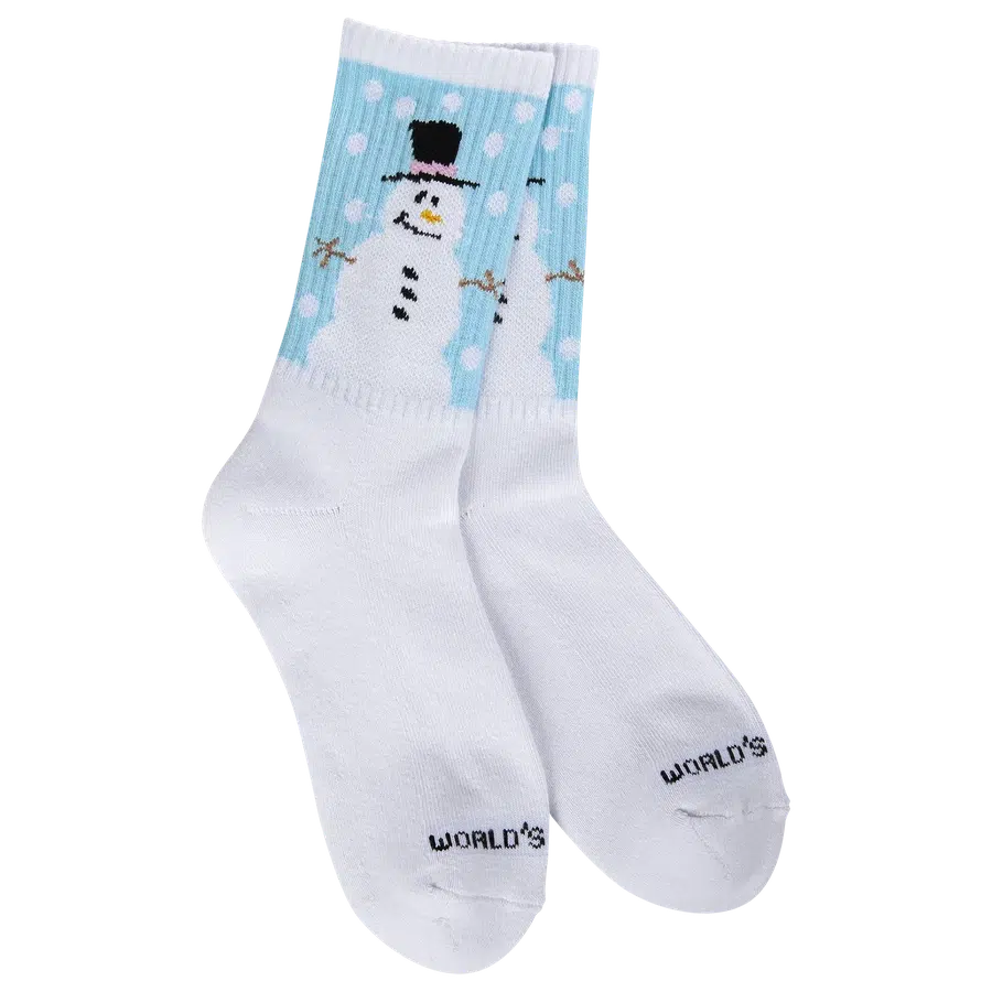 World's Softest Holiday Sport Mini Crew-Accessories-Snowman-[option4]-[option5]-[option6]-Shop-Womens-Boutique-Store