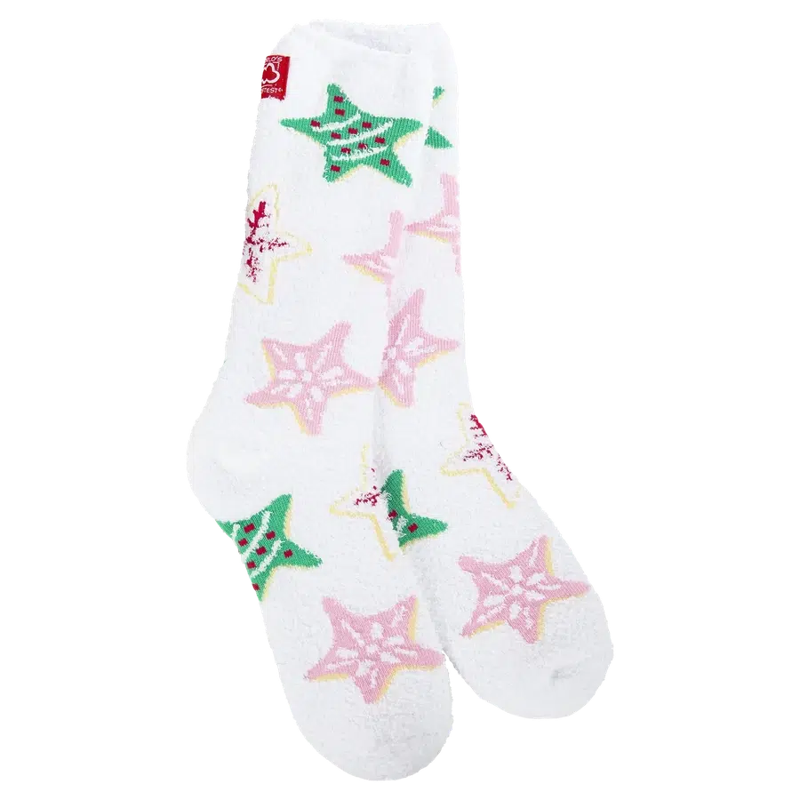 World's Softest Holiday Cozy Crew Sock-Accessories-Star Cookies-[option4]-[option5]-[option6]-Shop-Womens-Boutique-Store