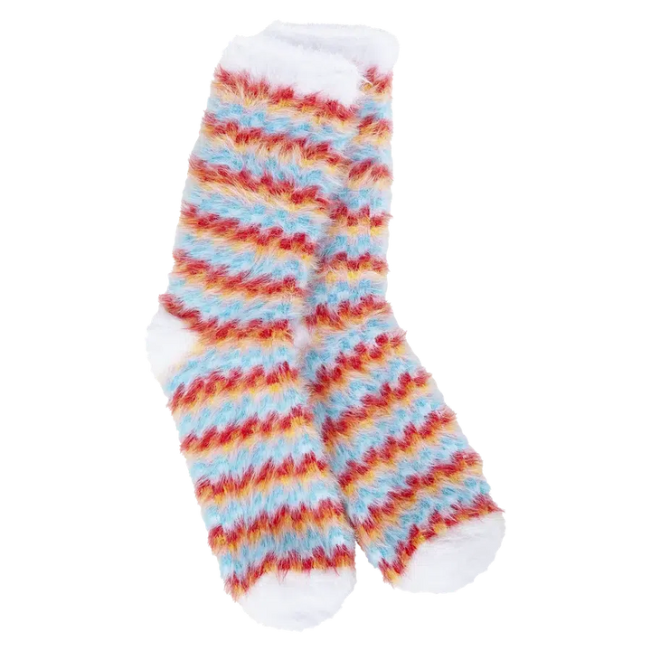 World's Softest Feather Mini Crew Socks-Accessories-Whimsical Check-[option4]-[option5]-[option6]-Shop-Womens-Boutique-Store