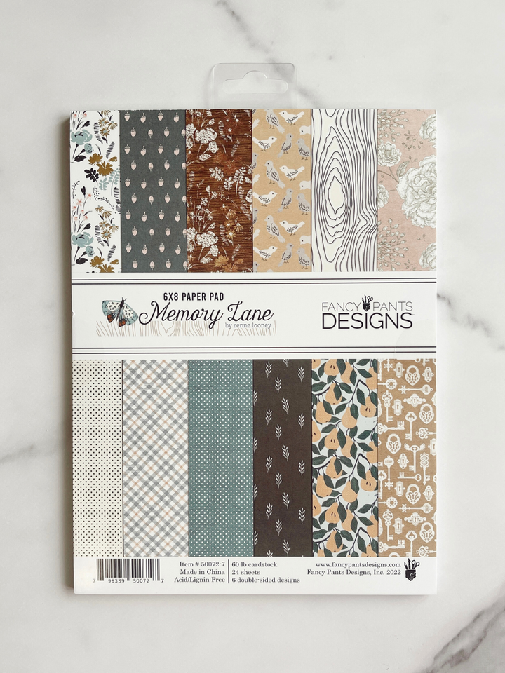 Memory Lane 6x8 Paper Pad Set-Gifts + Candles-[option4]-[option5]-[option6]-Shop-Womens-Boutique-Store