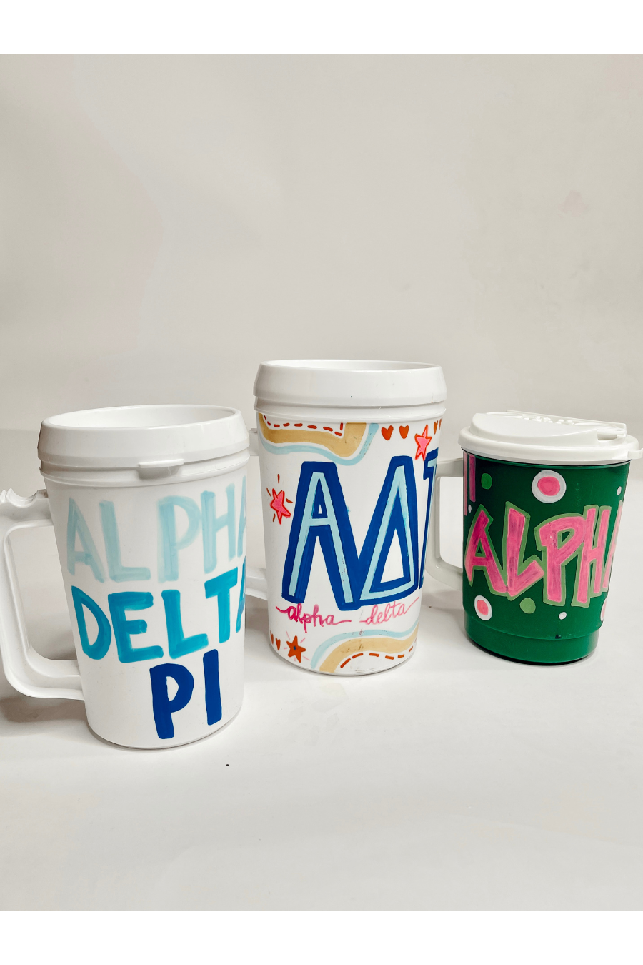 Sorority Hand Painted Mugs - ADPi-Gifts + Candles-[option4]-[option5]-[option6]-Shop-Womens-Boutique-Store